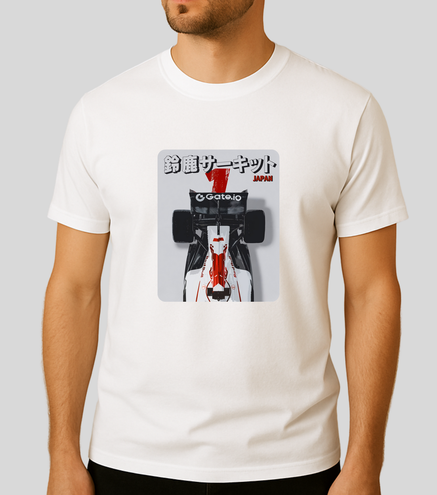 Formula 1 : Redbull 2025 Japan Livery Race Winning Car | 100% Cotton | Unisex