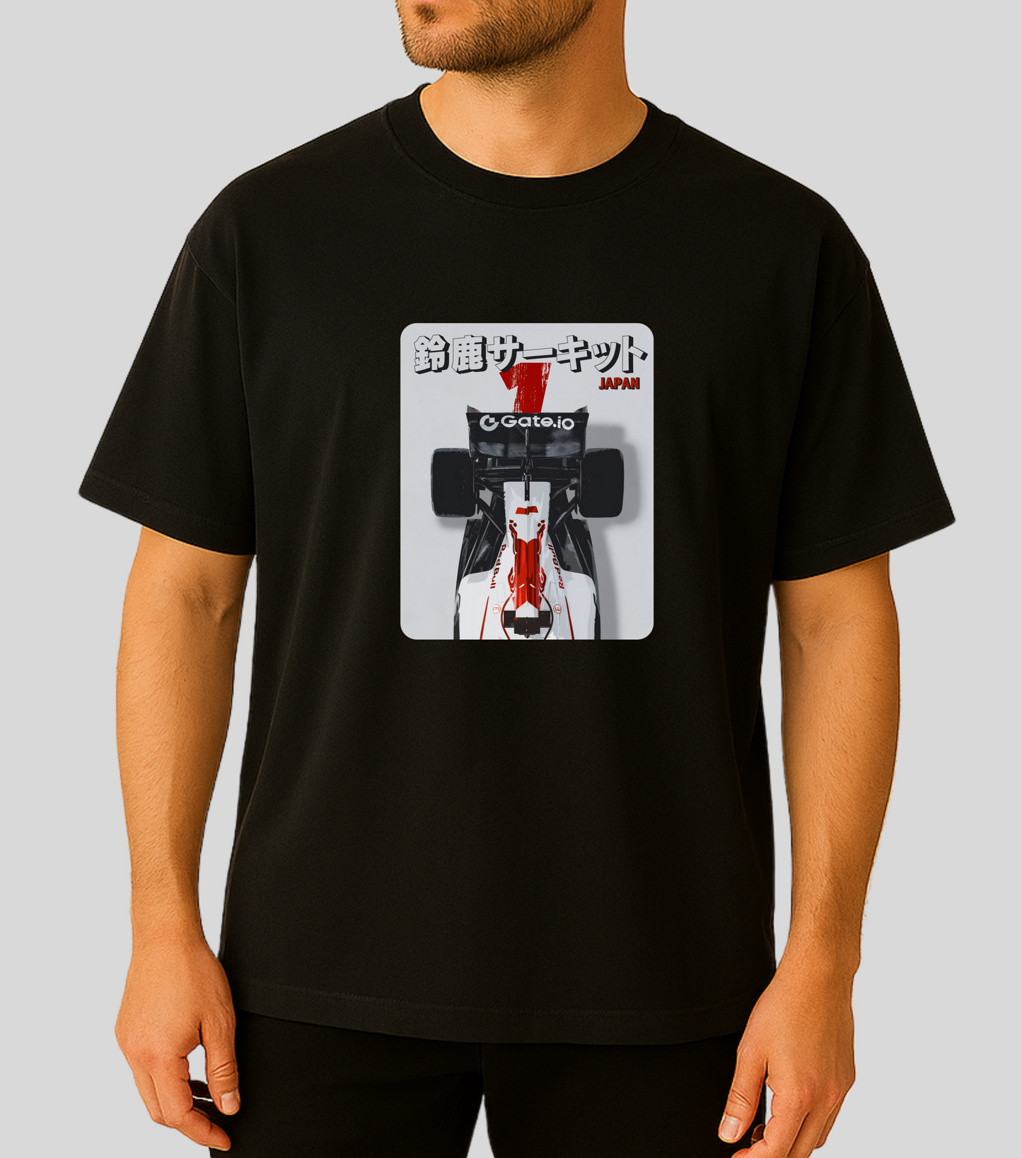 Formula 1 : Redbull 2025 Japan Livery Race Winning Car | 100% Cotton | Unisex