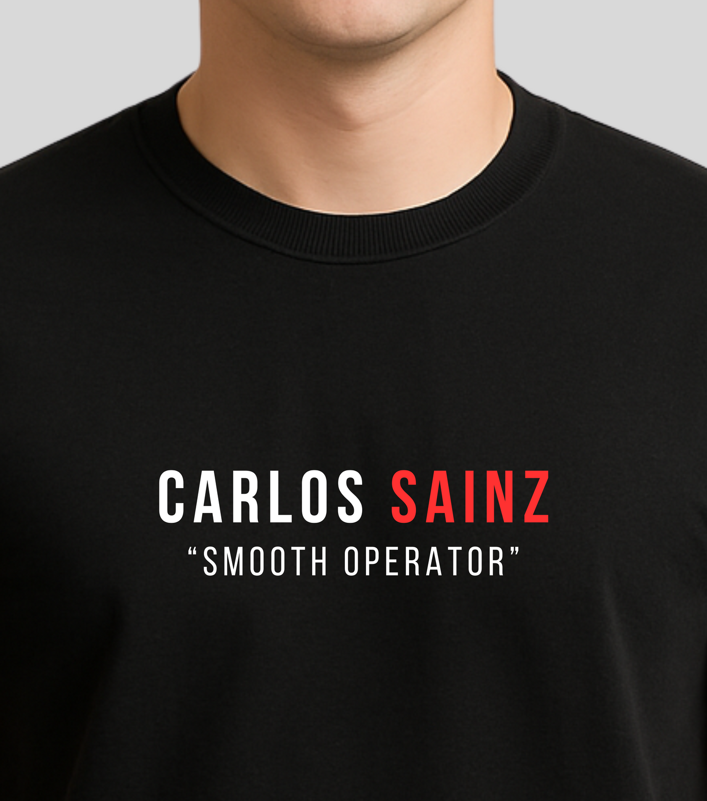 Carlos Sainz tee smooth operator tee black