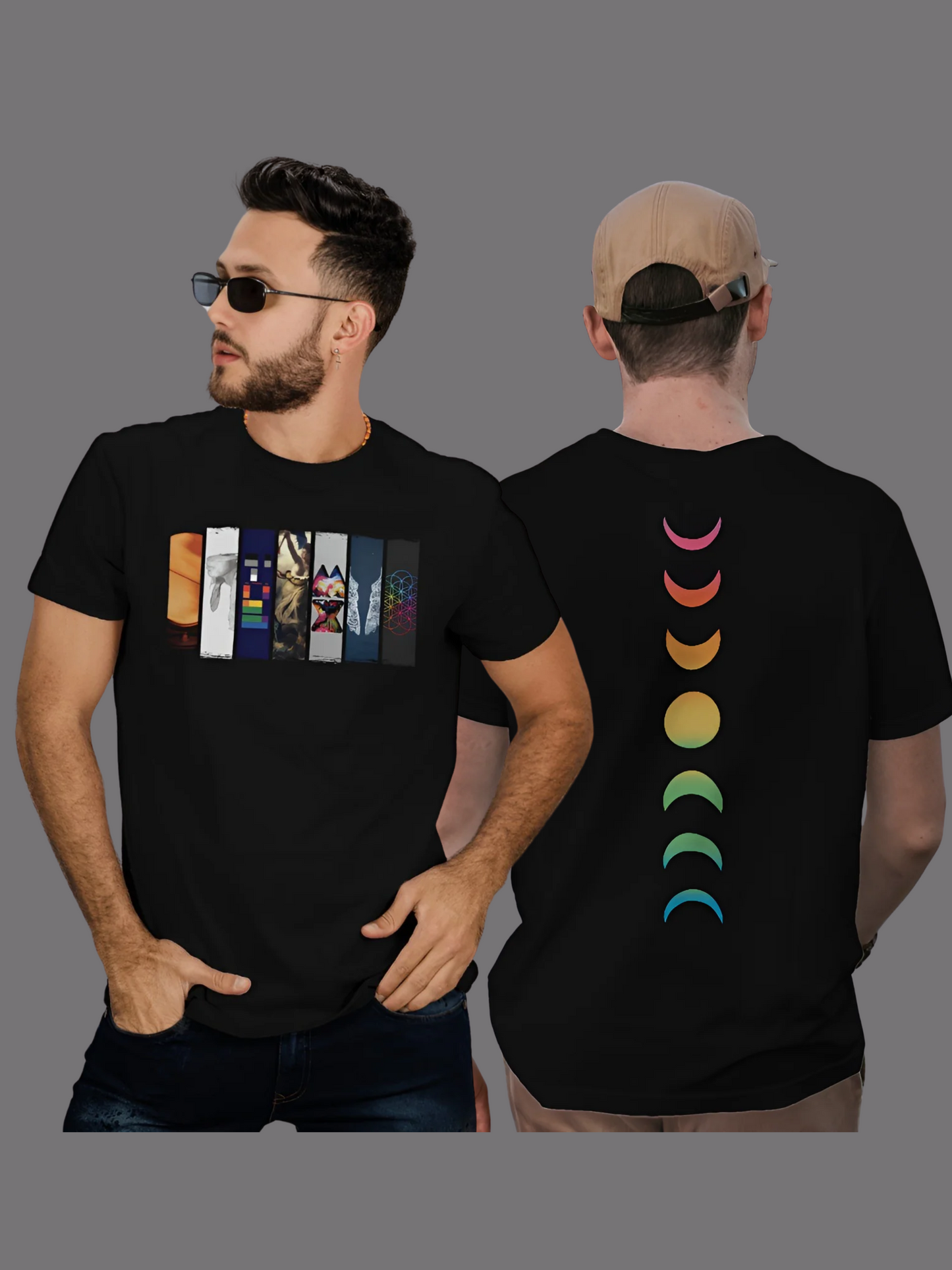 Coldplay: Albums front & back prints