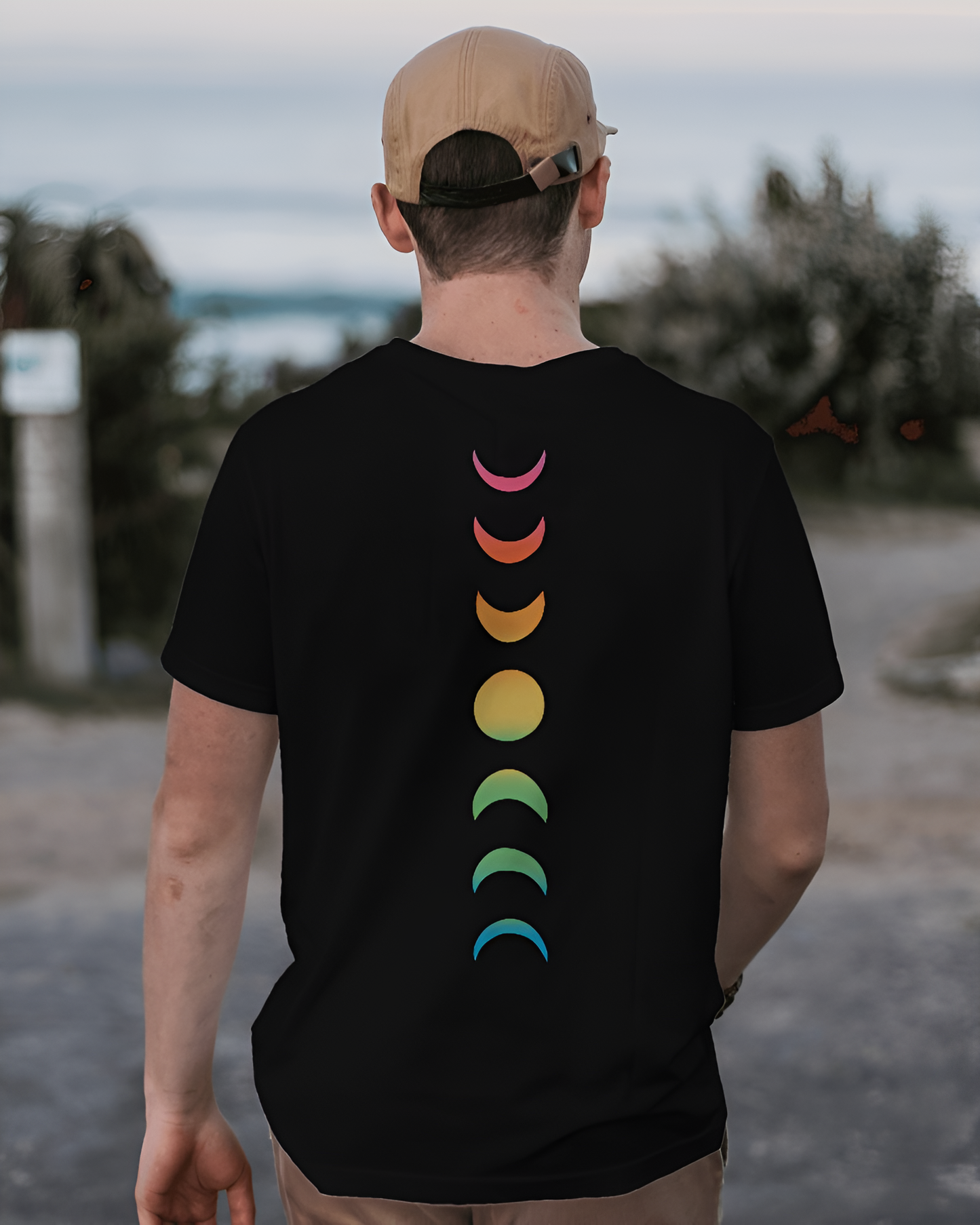 Coldplay tshirt, Moon music ,black back
