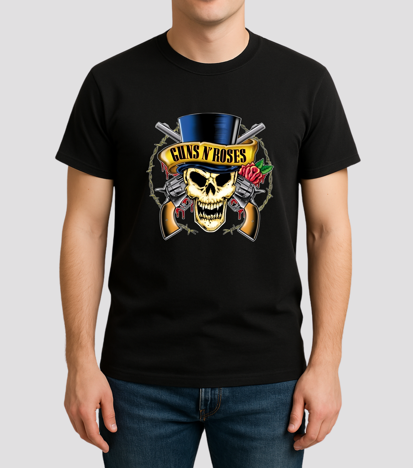 Guns N Roses Skull II, Tshirt