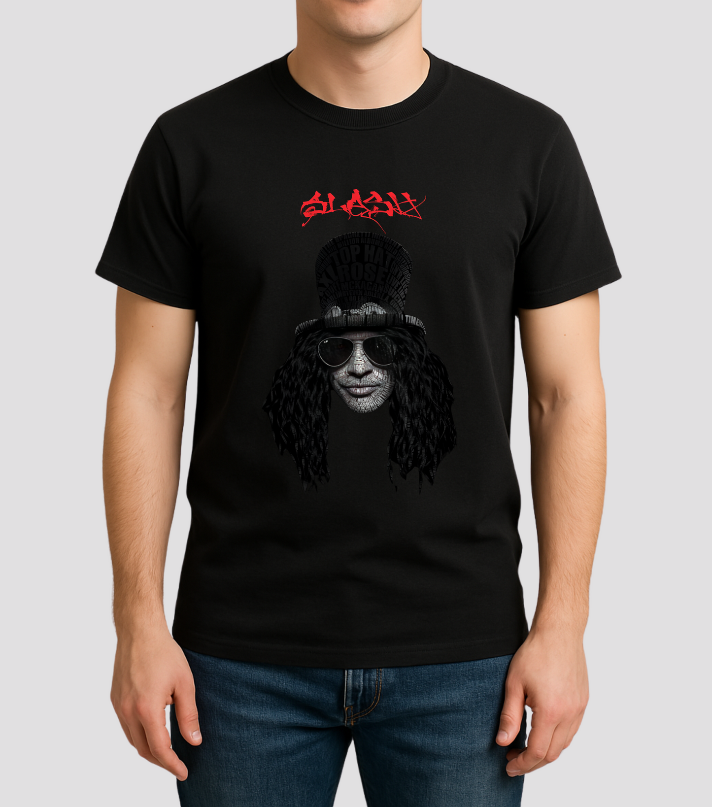 Guns N Roses Slash ,Tshirt Graphics