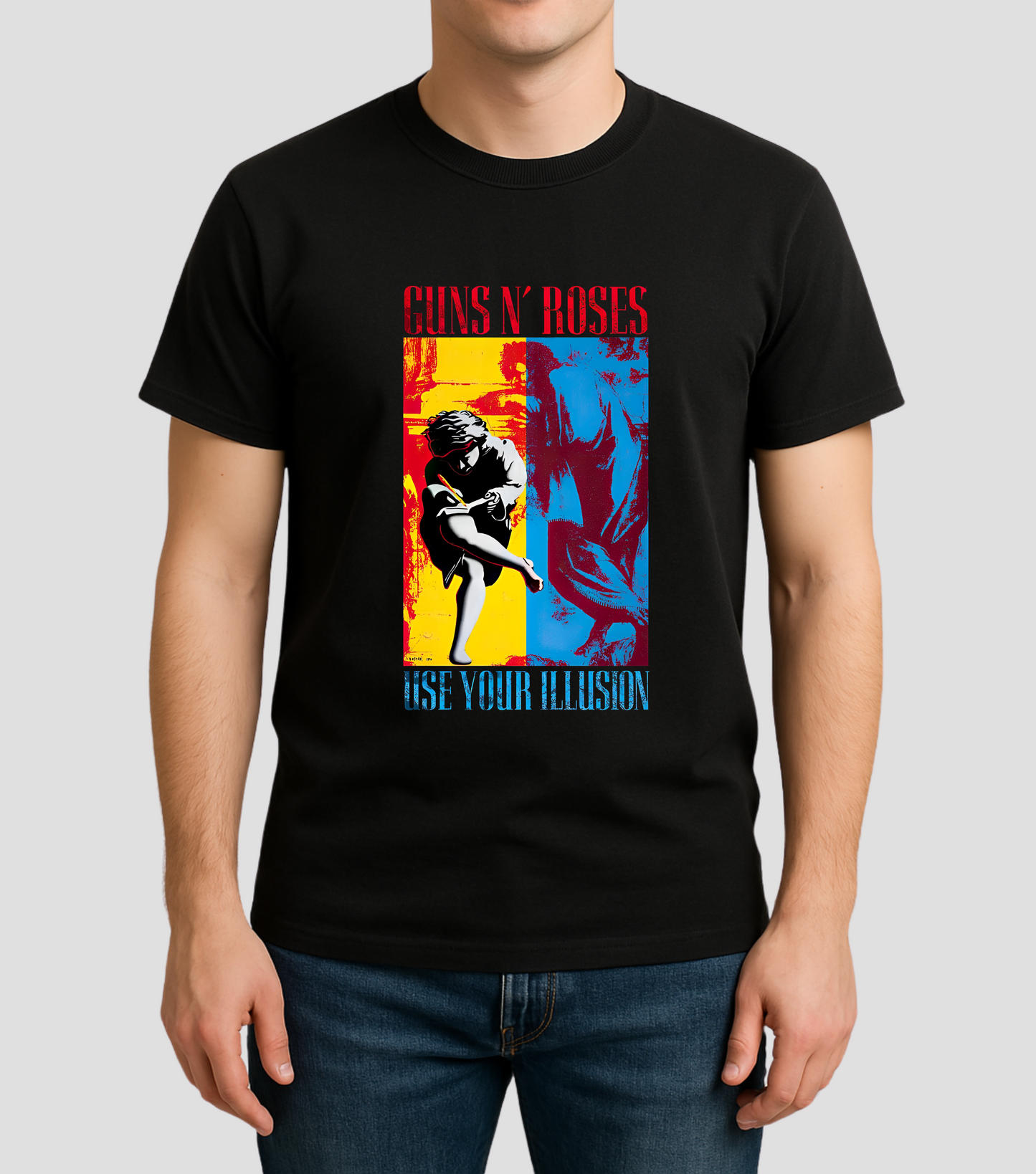Guns N Roses,Tshirt, Use Your Illusion Front