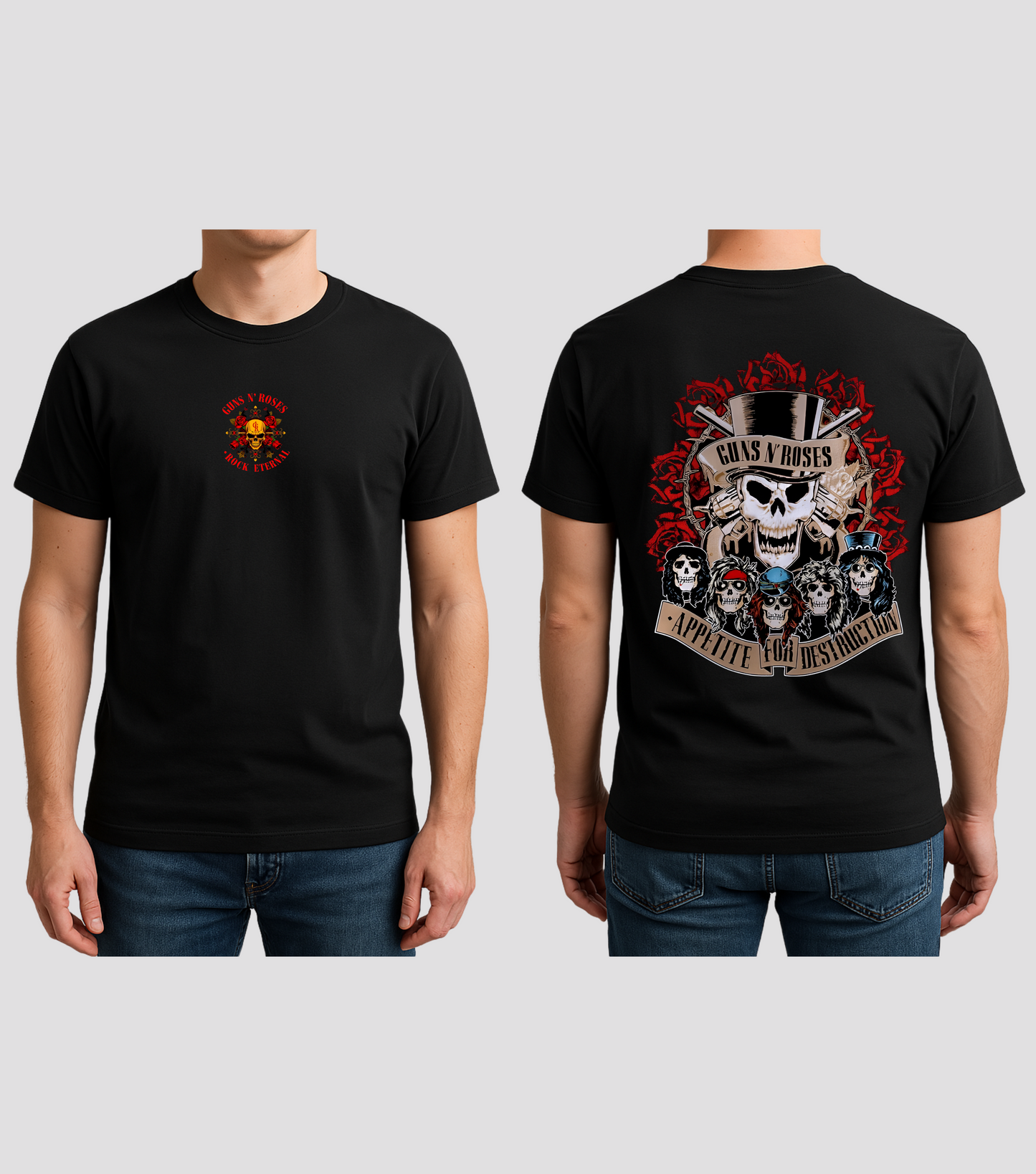 Guns N Roses Tshirt, Appetite for Destruction