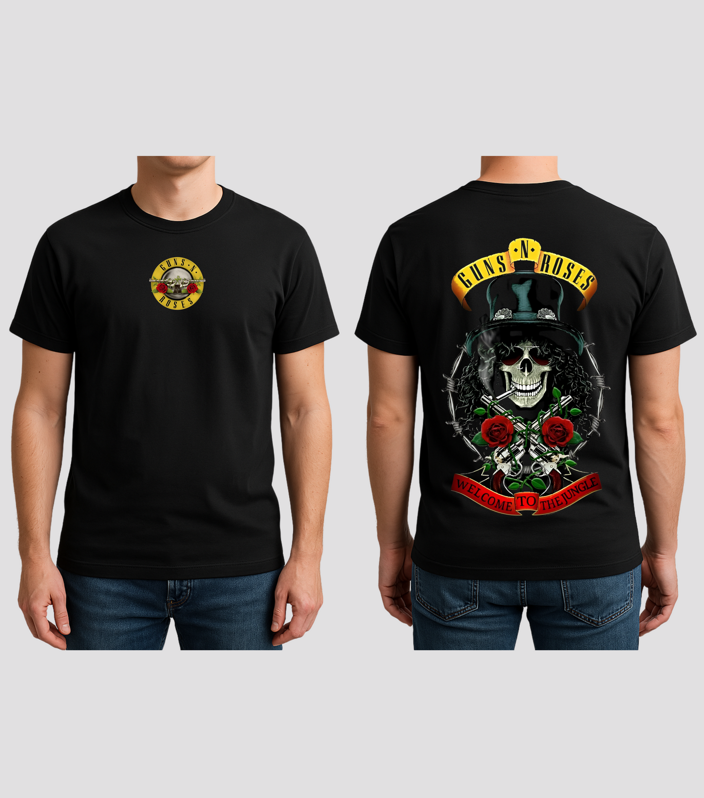 Guns N Roses Welcome To The Jungle tshirt