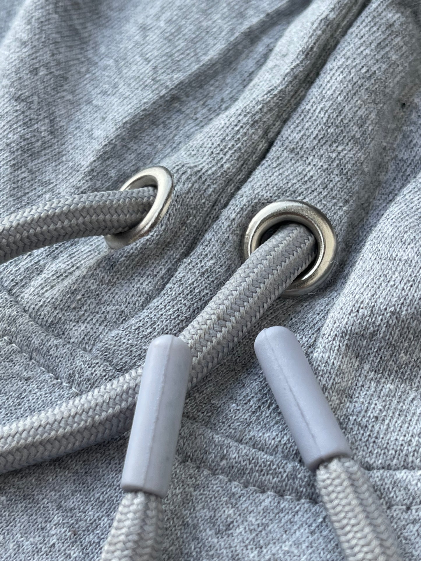 Hoodie: Regular fit - Unisex, grey color hoodie thread