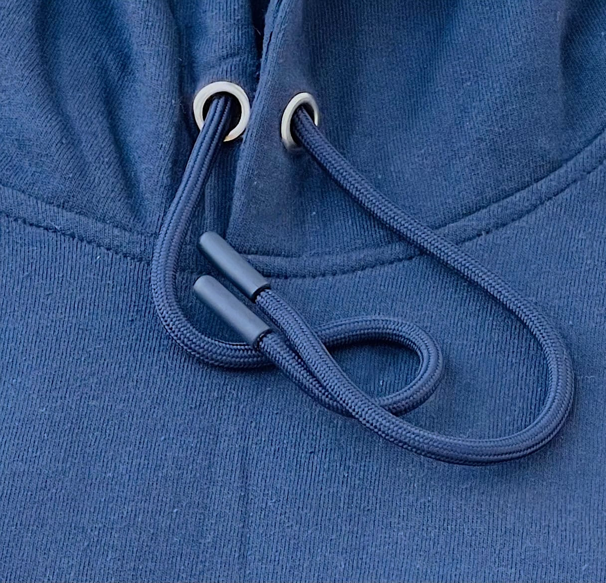 Hoodie: Regular fit - Unisex, navy hoodie thread