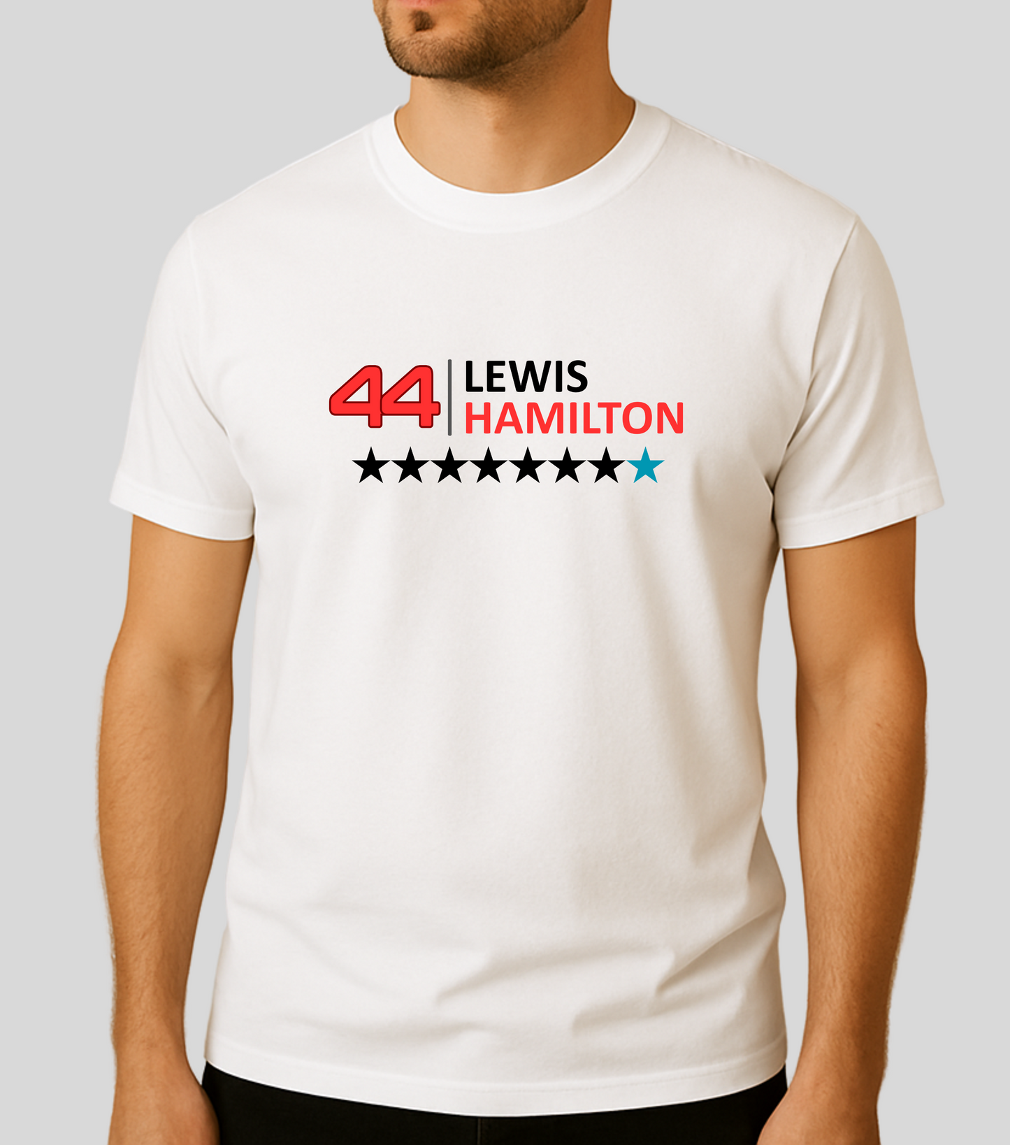 Formula 1 : Lewis Hamilton 7/8 Times Champion| 100% Cotton | Unisex