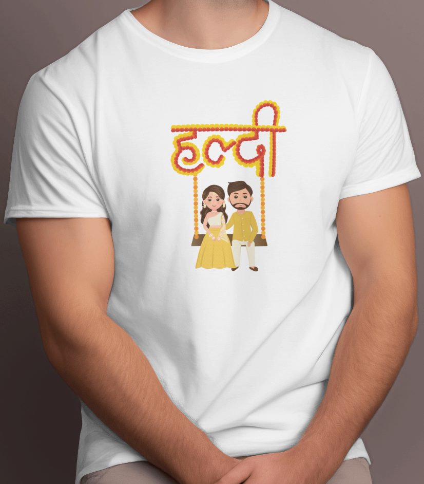 Haldi : Bride and Groom