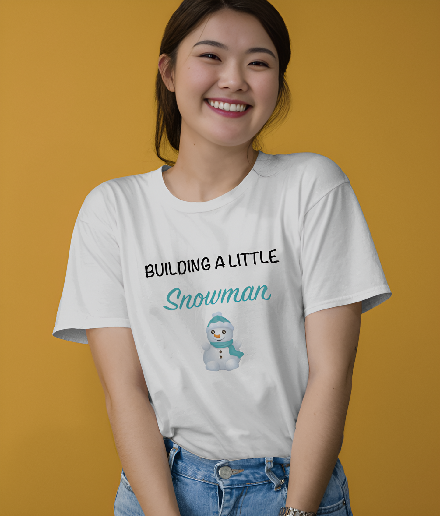 Christmas: Building a little Snowman