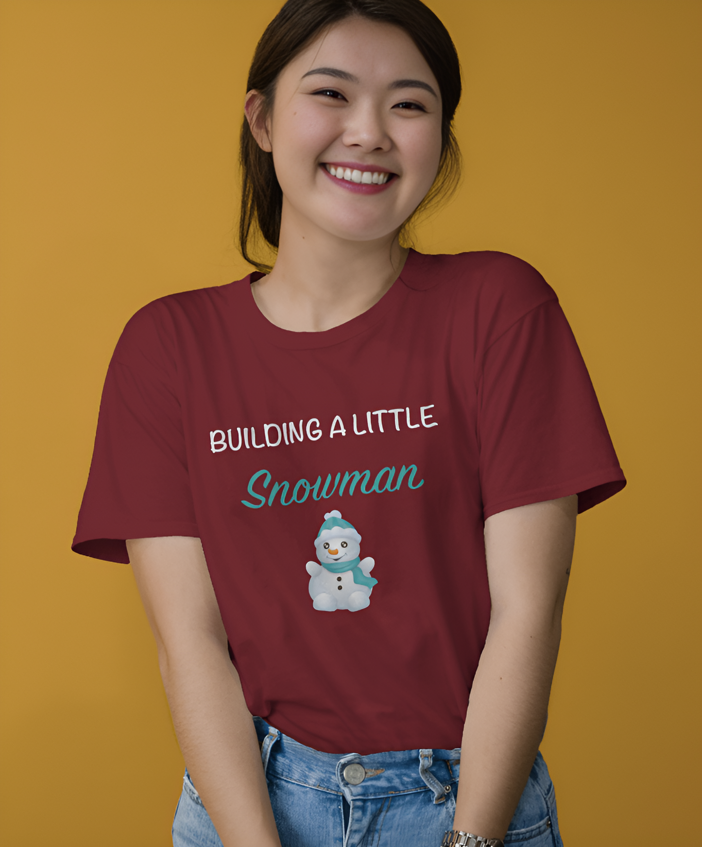 Christmas: Building a little Snowman