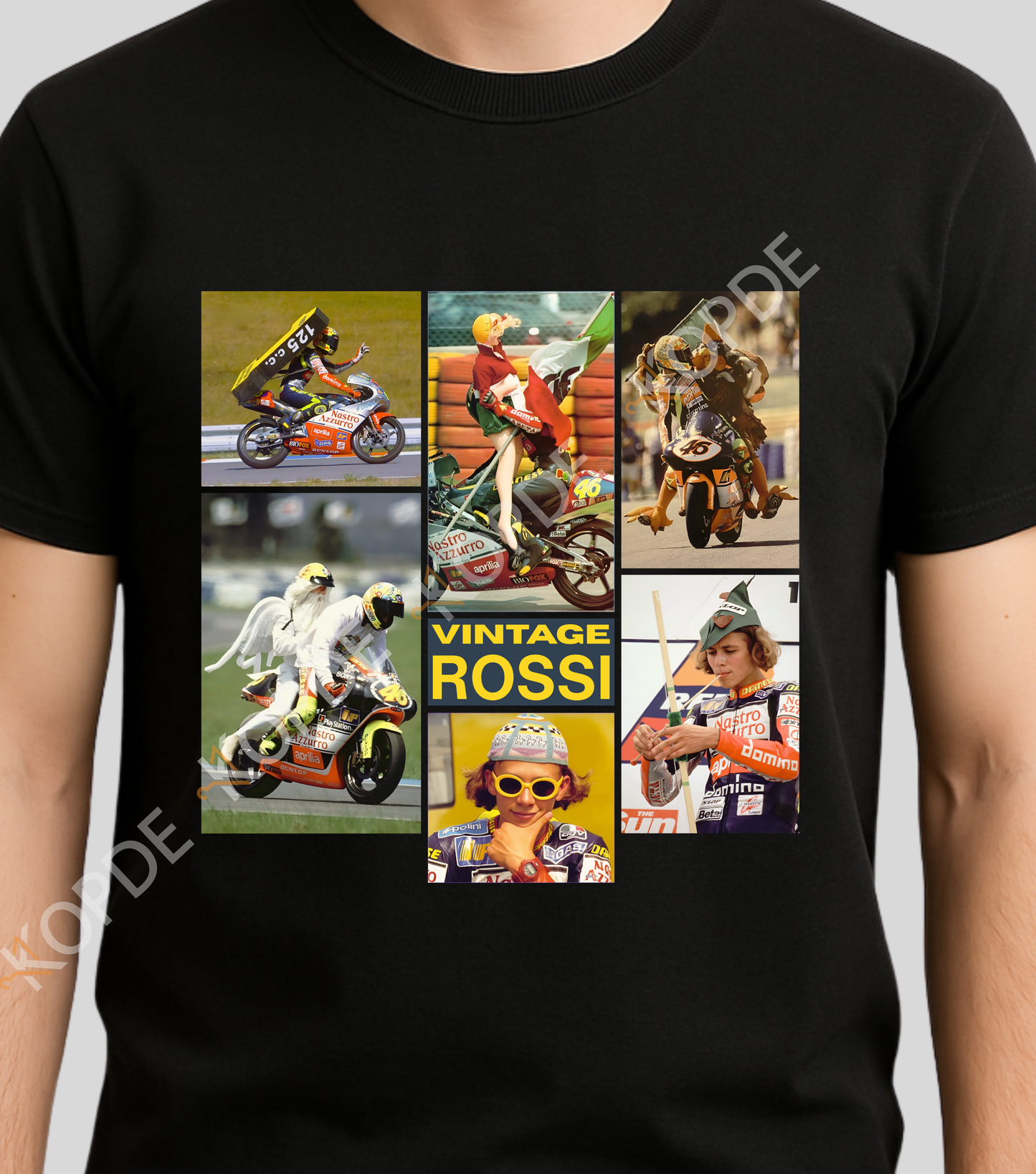 MotoGP : Valentino Rossi Vintage Edition | 100% Cotton | Unisex