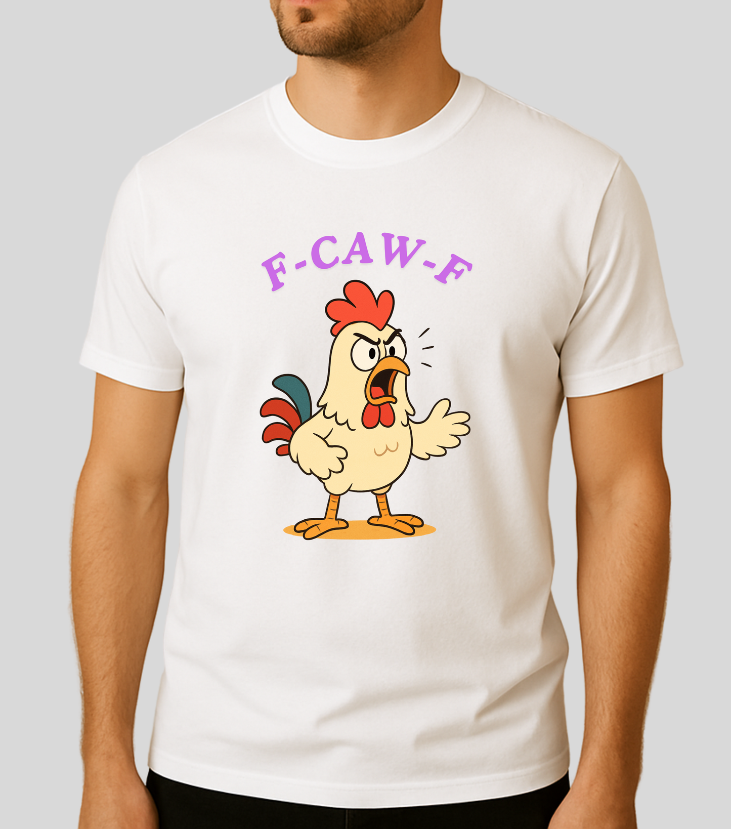 Memes | Humor : F-CAW-F | 100% Cotton | Unisex