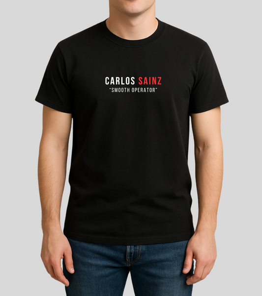 Formula 1 : Carlos Sainz Smooth Operator | 100% Cotton | Unisex
