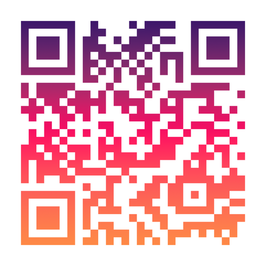 Digital/Soft Copy of KopdeQR Dynamic QR Code  – Red Gradient |Mobile App-Controlled QR Code Content | Lifetime Free