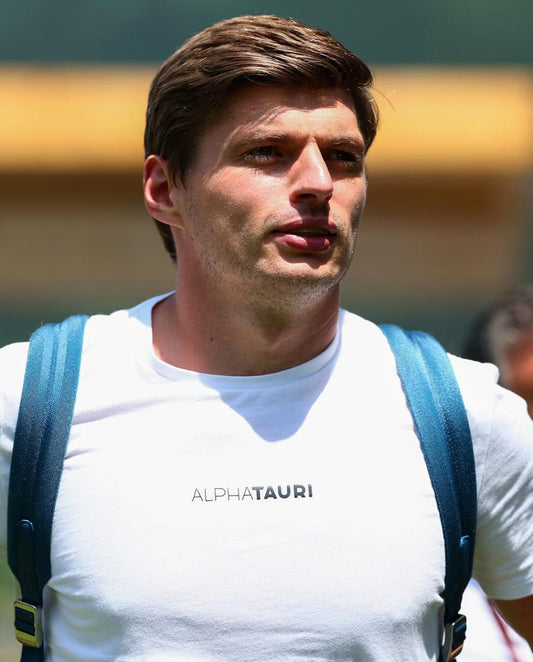 AlphaTauri Max verstappen tshirt white