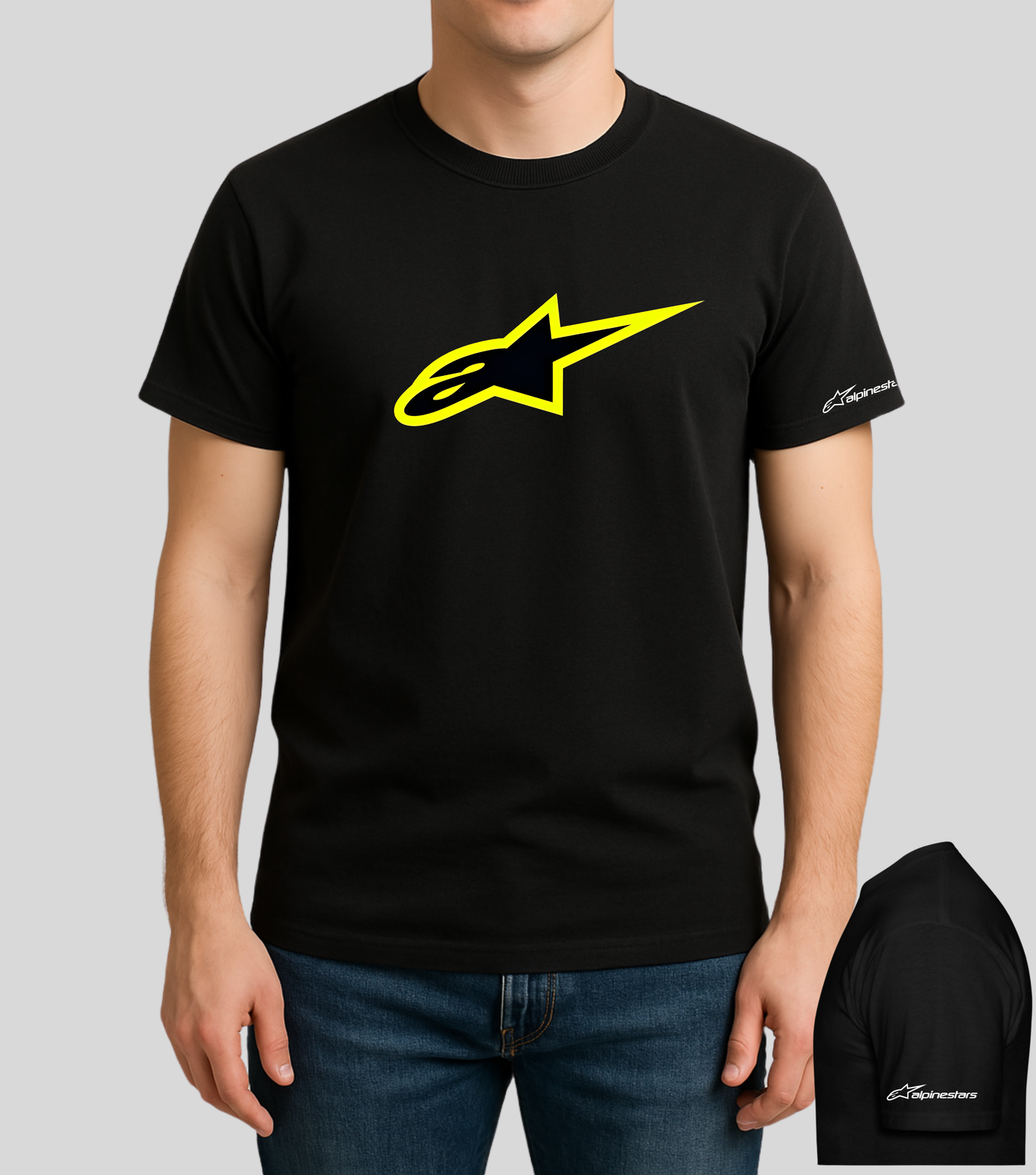 Alpinestars Logo Tshirt | 100% Cotton | Unisex