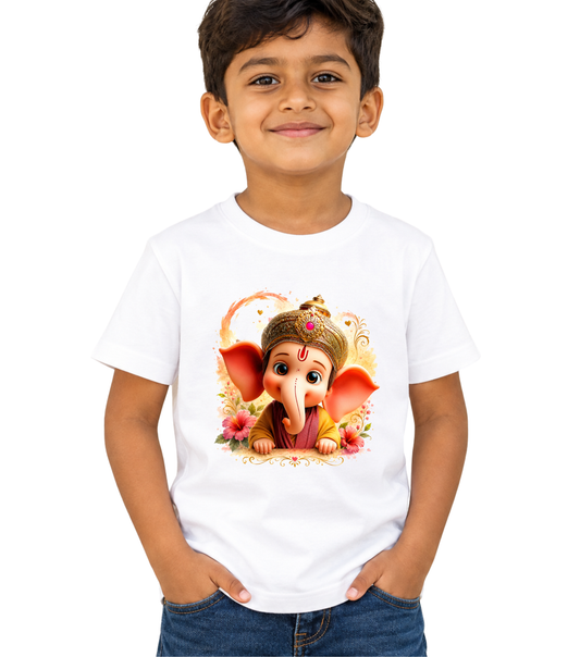 Ganesh Chaturthi | Bal Ganesha | 100% Cotton | Unisex