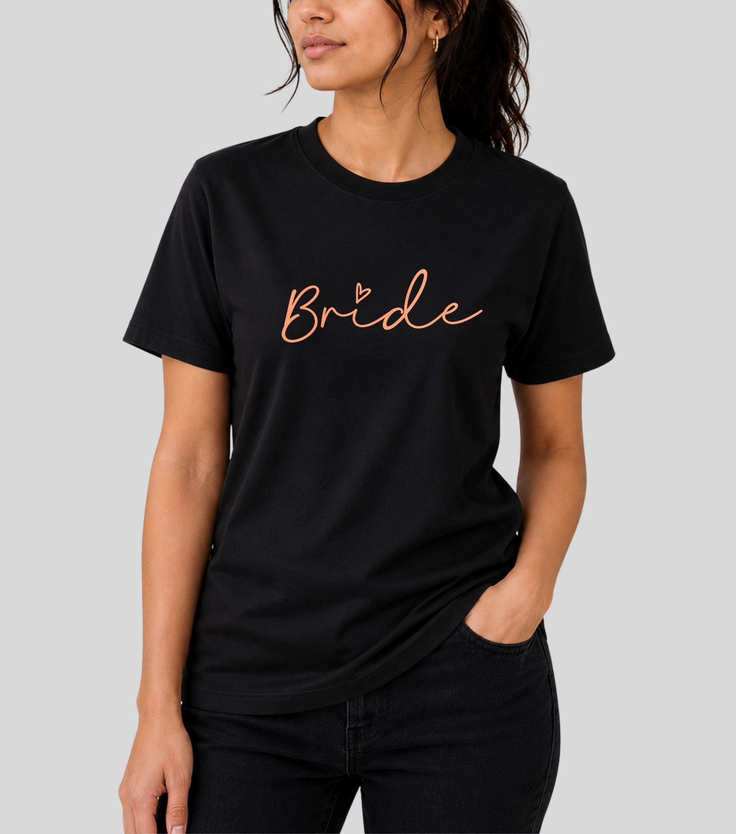 Wedding | Roce : Bride Wording Tshirt | 100% Cotton | Unisex