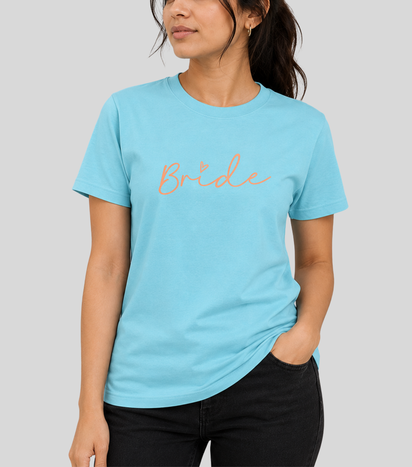 Wedding | Roce : Bride Wording Tshirt | 100% Cotton | Unisex