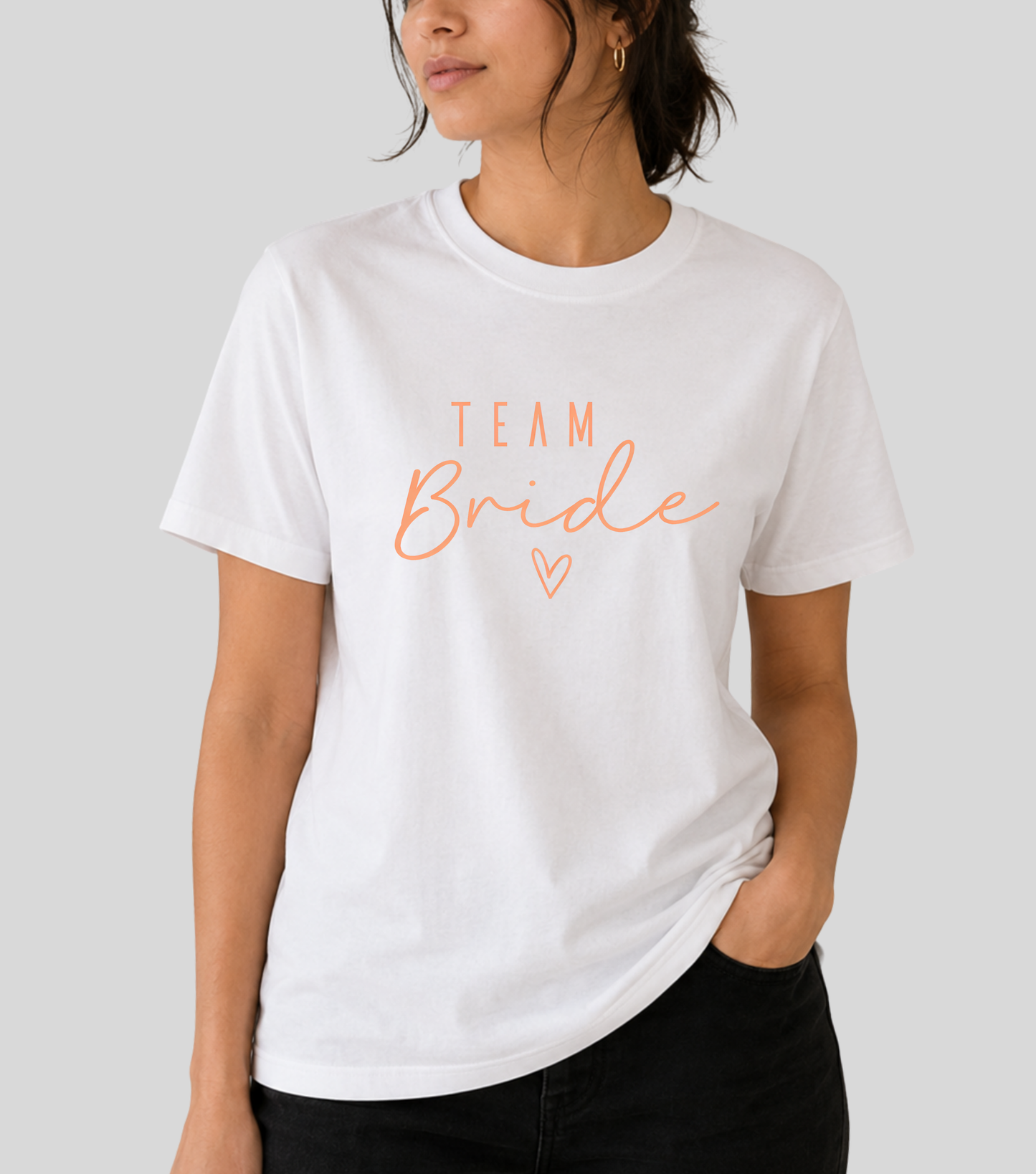 Wedding | Roce : Team Bride Tshirt | 100% Cotton | Unisex