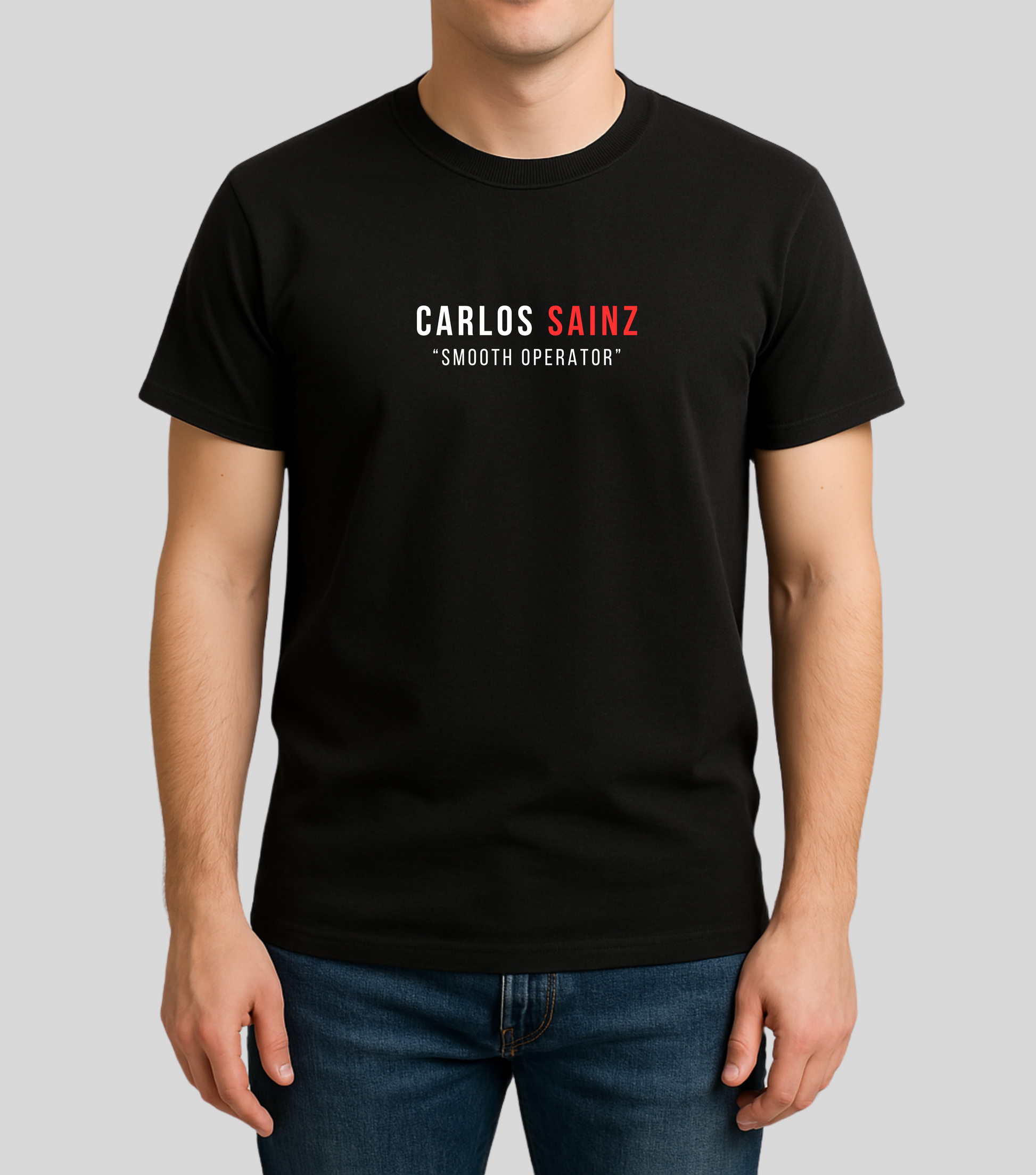 Carlos Sainz t smooth operator tee black