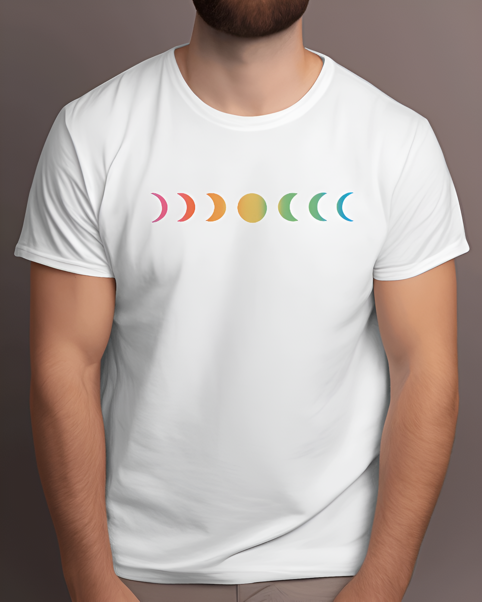 Coldplay tshirt: Moon Music graphics front horizontal, white color