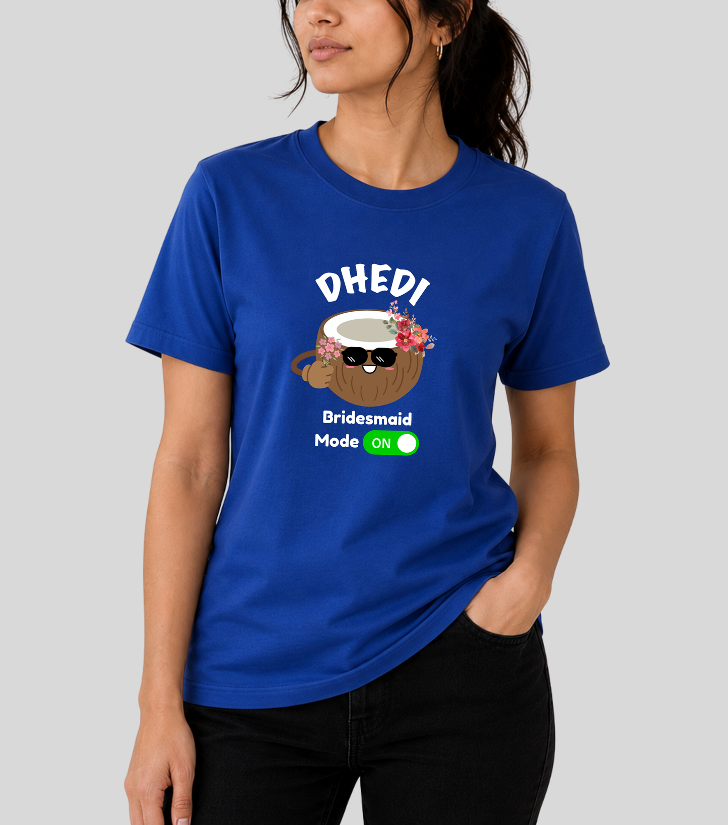 Wedding | Roce : Dhedi Coconut Tshirt | 100% Cotton | Unisex