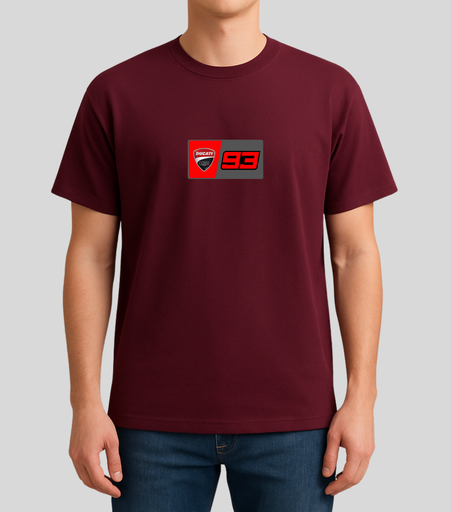 MotoGP : Marc Marquez Ducati Logo| 100% Cotton | Unisex