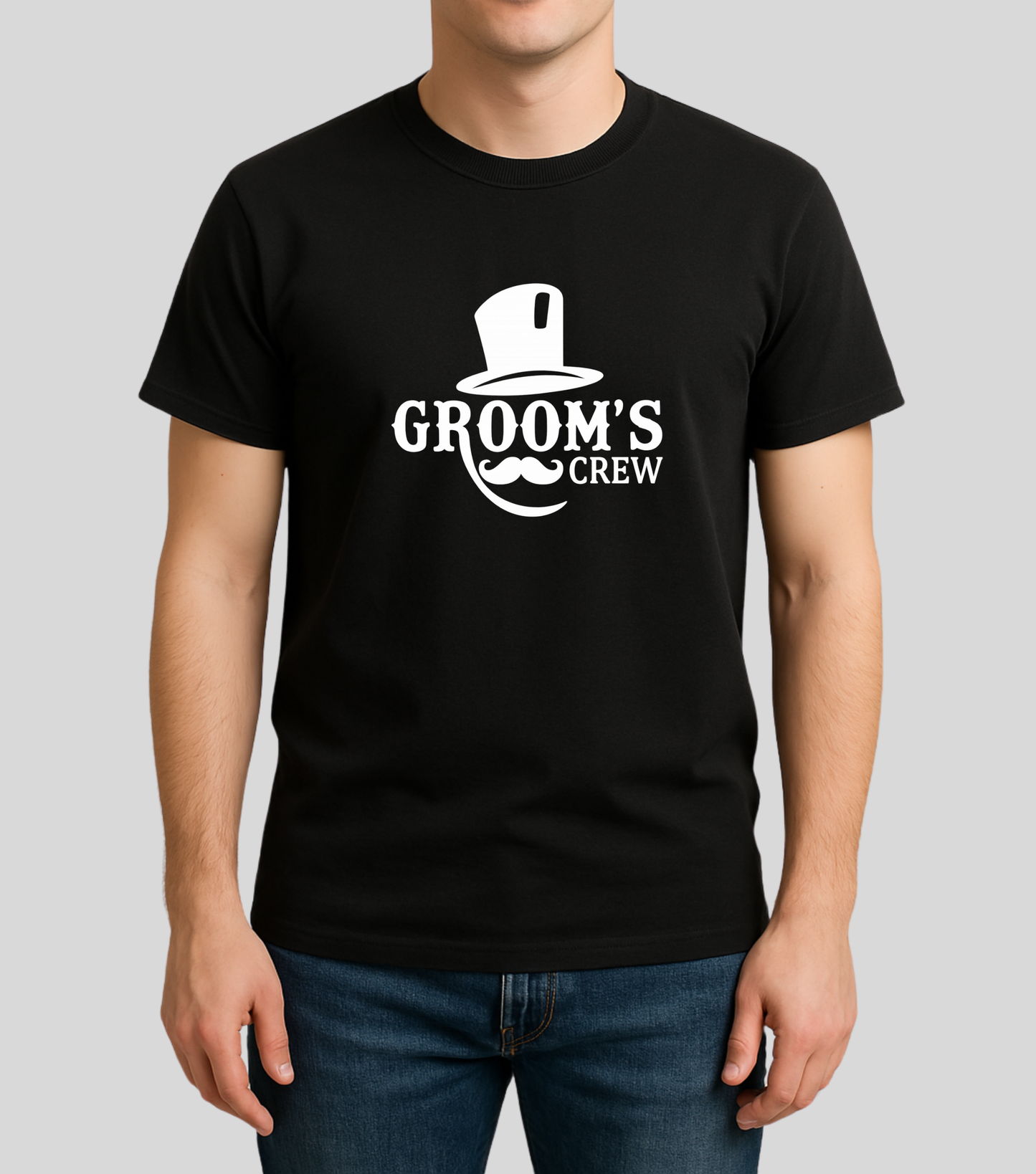 Wedding | Roce : The Groom Crew Hat Tshirt | 100% Cotton | Unisex