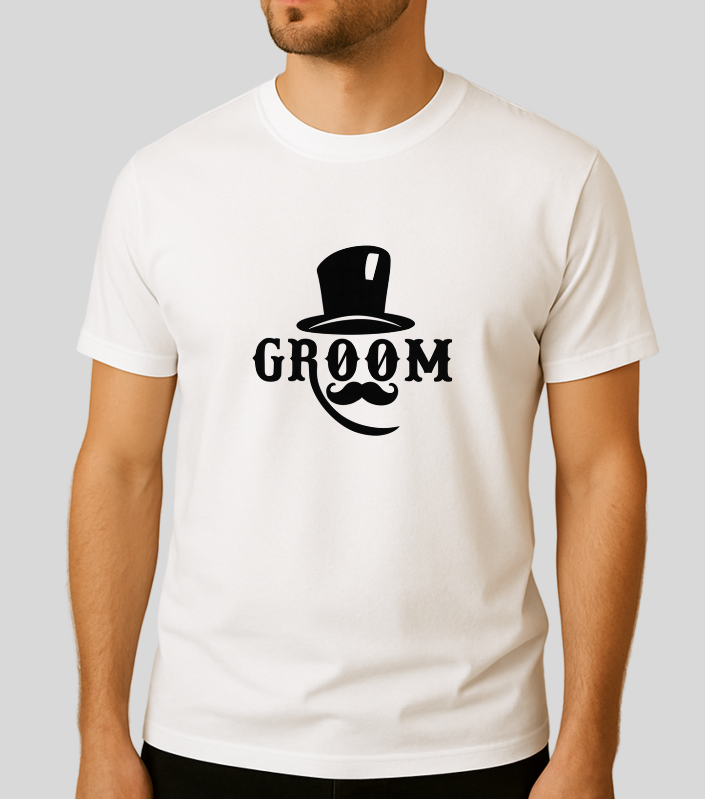 Wedding | Roce : The Groom Face Tshirt | 100% Cotton | Unisex