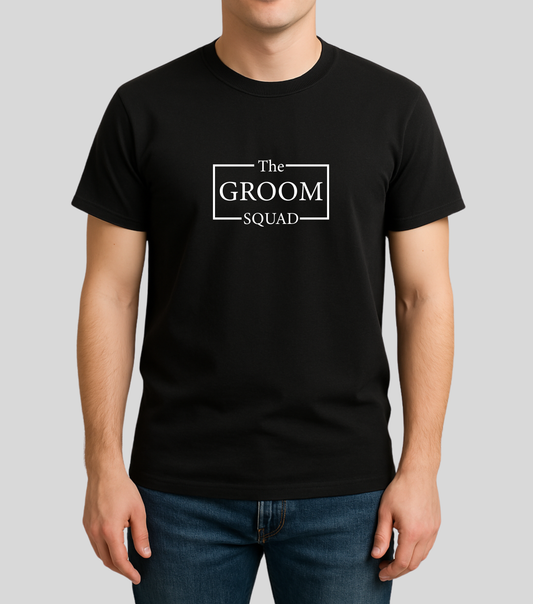 Wedding | Roce : The Groom Squad Tshirt | 100% Cotton | Unisex