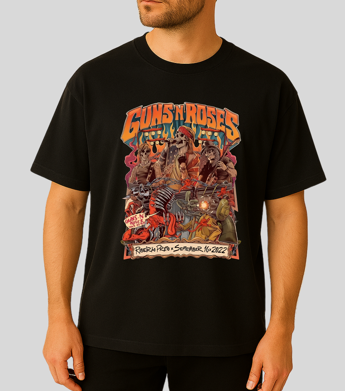 Guns N' Roses : Retro graphics | 100% Cotton | Unisex