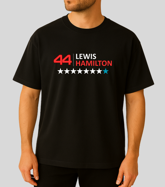 Formula 1 : Lewis Hamilton 7/8 Times Champion| 100% Cotton | Unisex