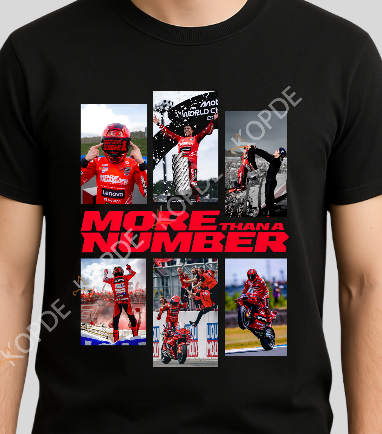 MotoGP : Marc Marquez More than a Number | 100% Cotton | Unisex