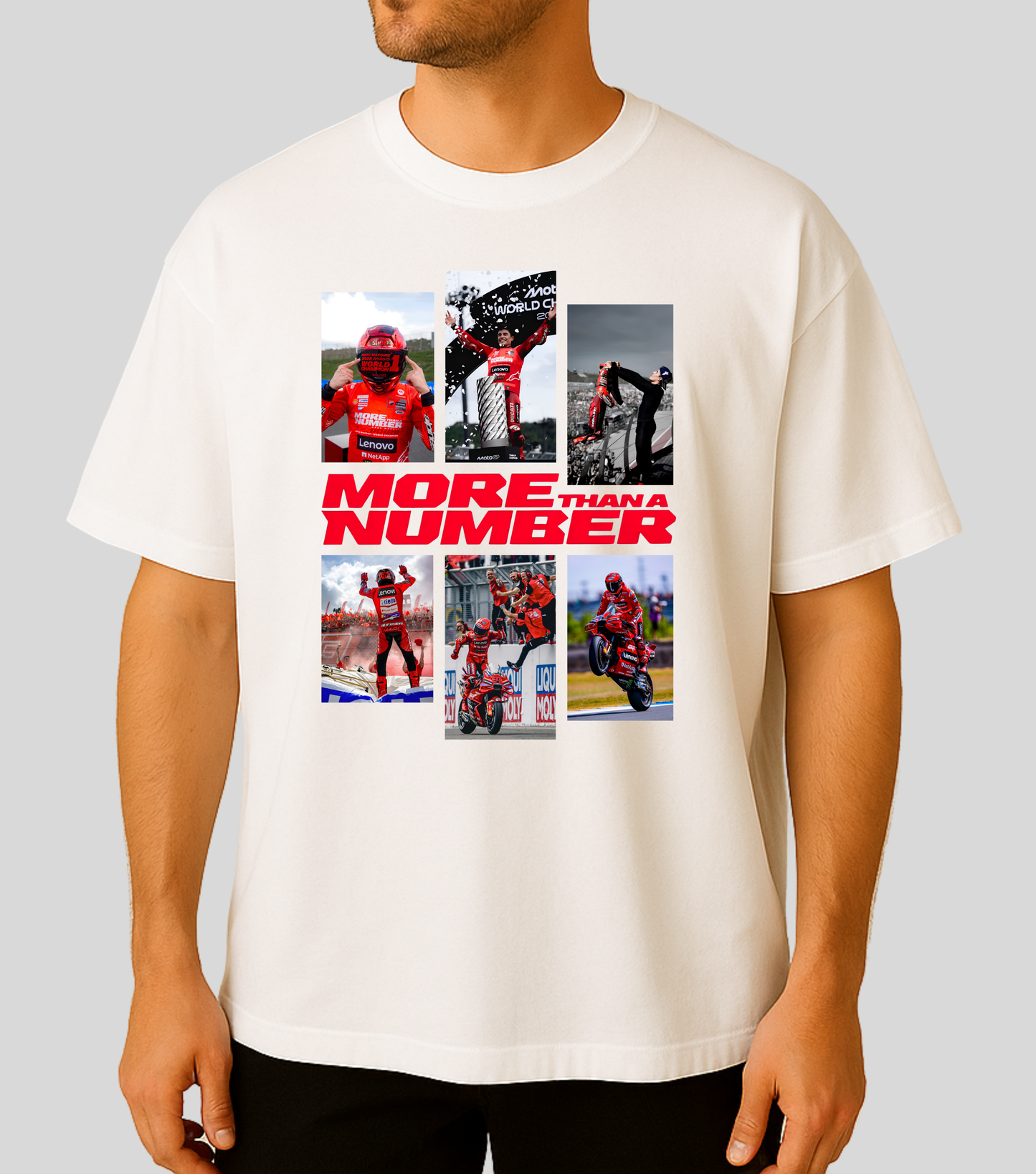 MotoGP : Marc Marquez More than a Number | 100% Cotton | Unisex