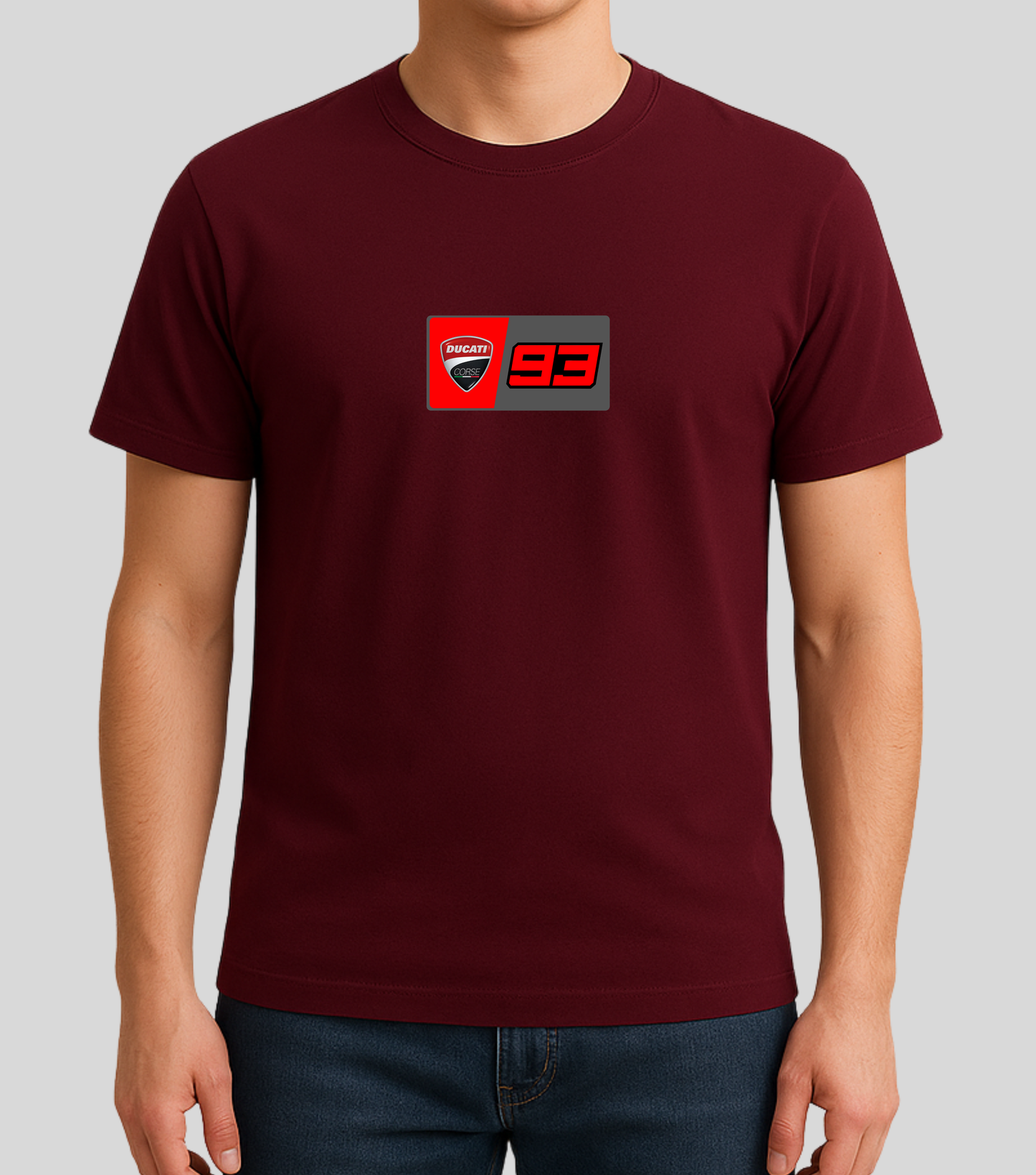 MotoGP : Marc Marquez Ducati Logo| 100% Cotton | Unisex