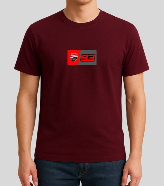 MotoGP : Marc Marquez Ducati Logo| 100% Cotton | Unisex
