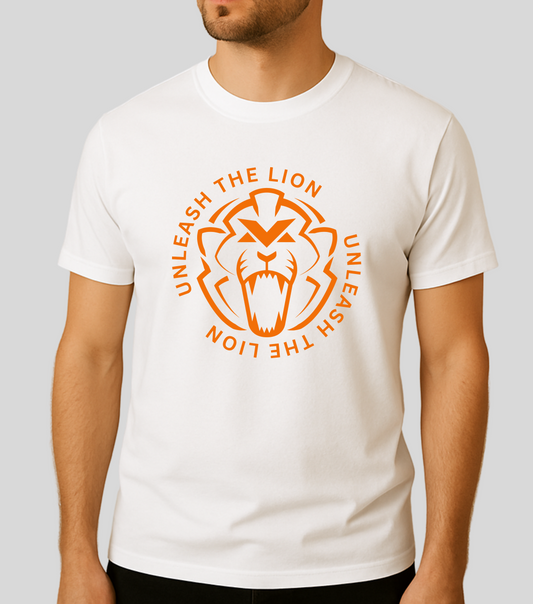 Max Verstappen Unleash The Lion white