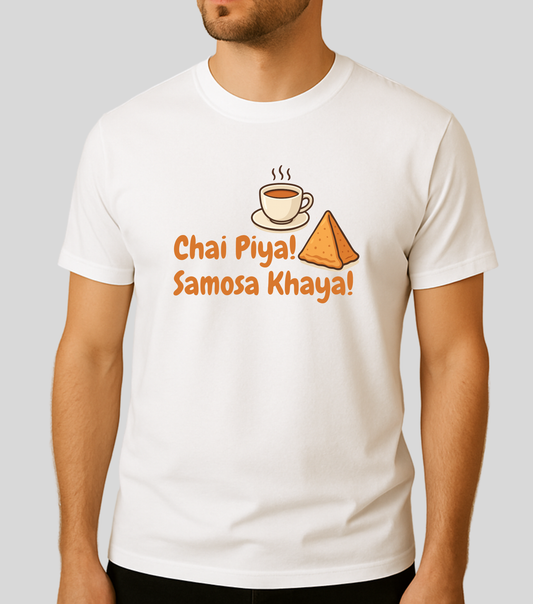 Humor : Chai Piya! Samosa khaya! - Ravi Naik | Unisex