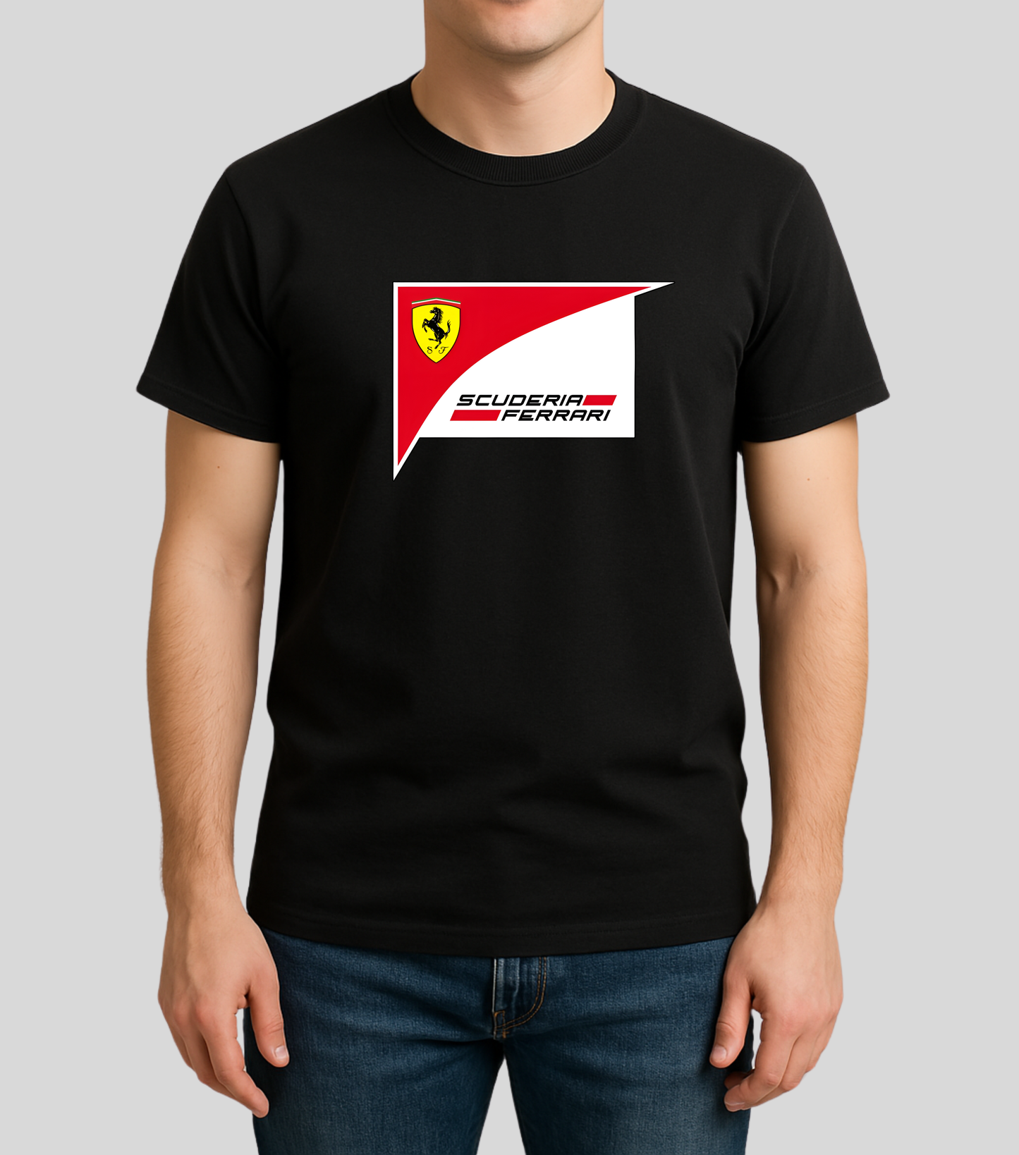 Formula 1 : Scuderia Ferrari | Sebastian Vettel | 100% Cotton | Unisex