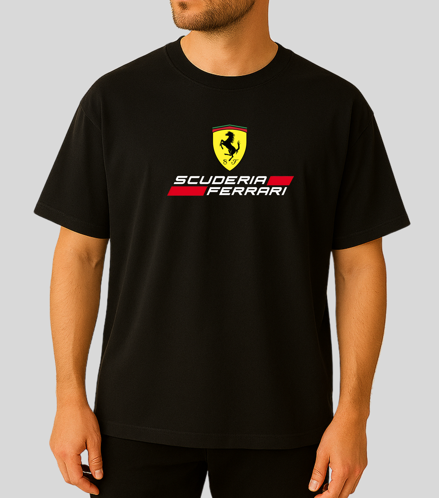 Formula 1 : Scuderia Ferrari Logo | 100% Cotton | Unisex