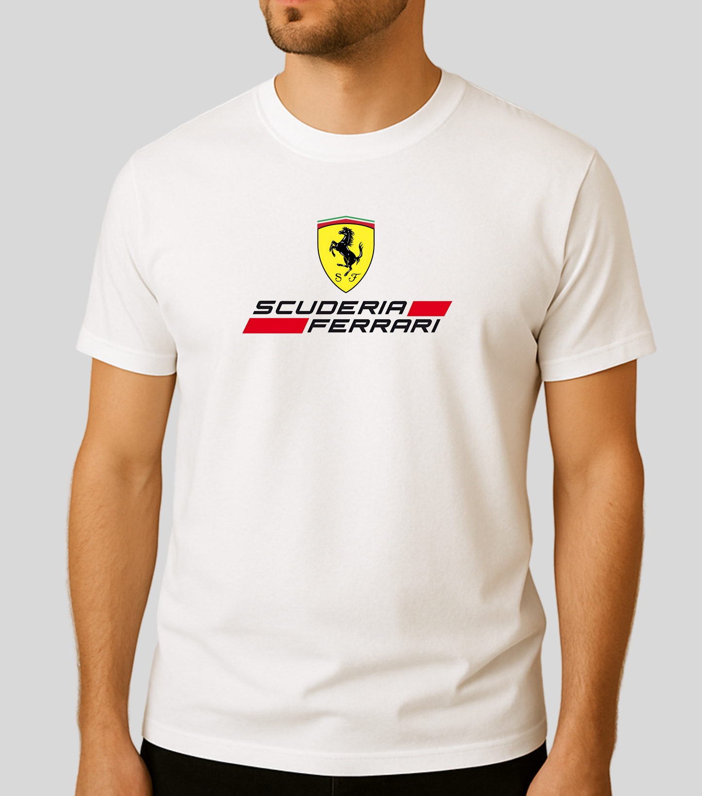 Formula 1 : Scuderia Ferrari Logo | 100% Cotton | Unisex