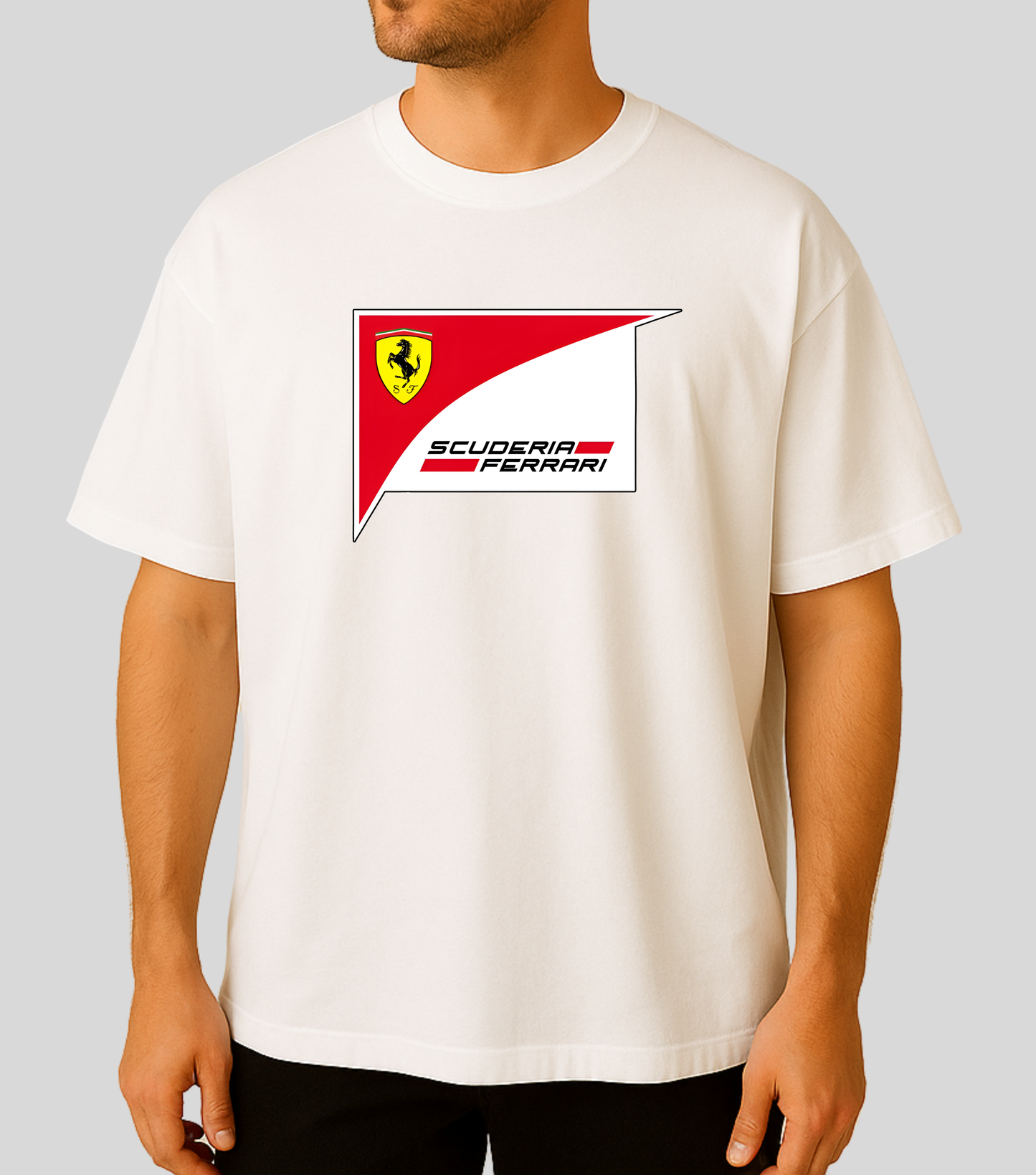 Formula 1 : Scuderia Ferrari | Sebastian Vettel | 100% Cotton | Unisex