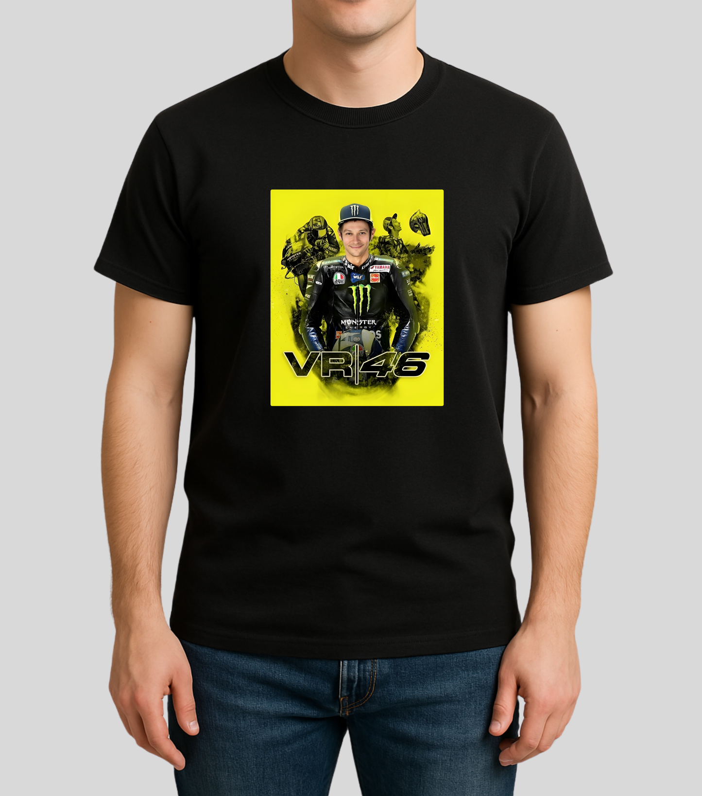 MotoGP : | Valentino Rossi Cover | 100% Cotton | Unisex