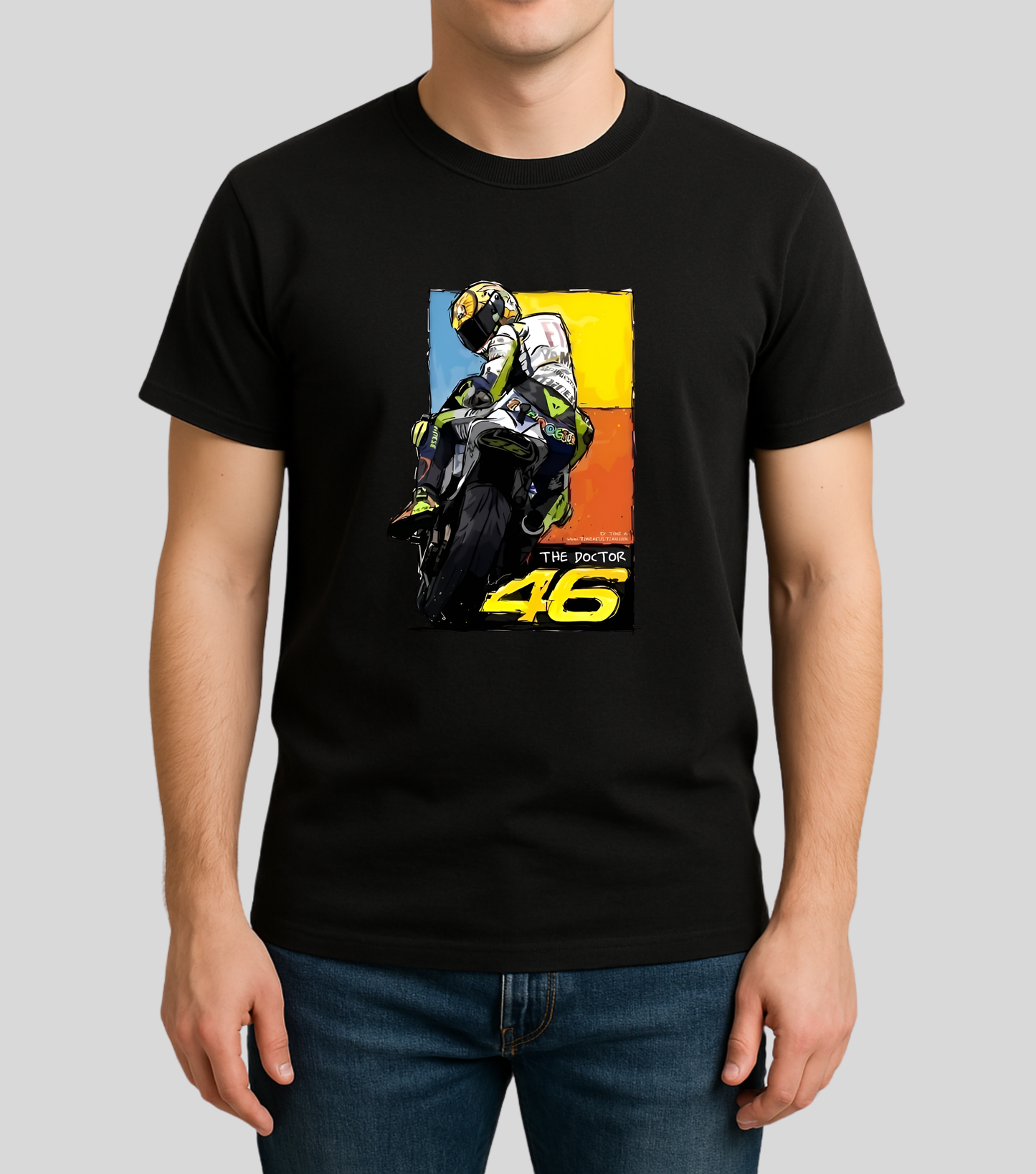 MotoGP : Valentino Rossi Iconic Graphics | 100% Cotton | Unisex