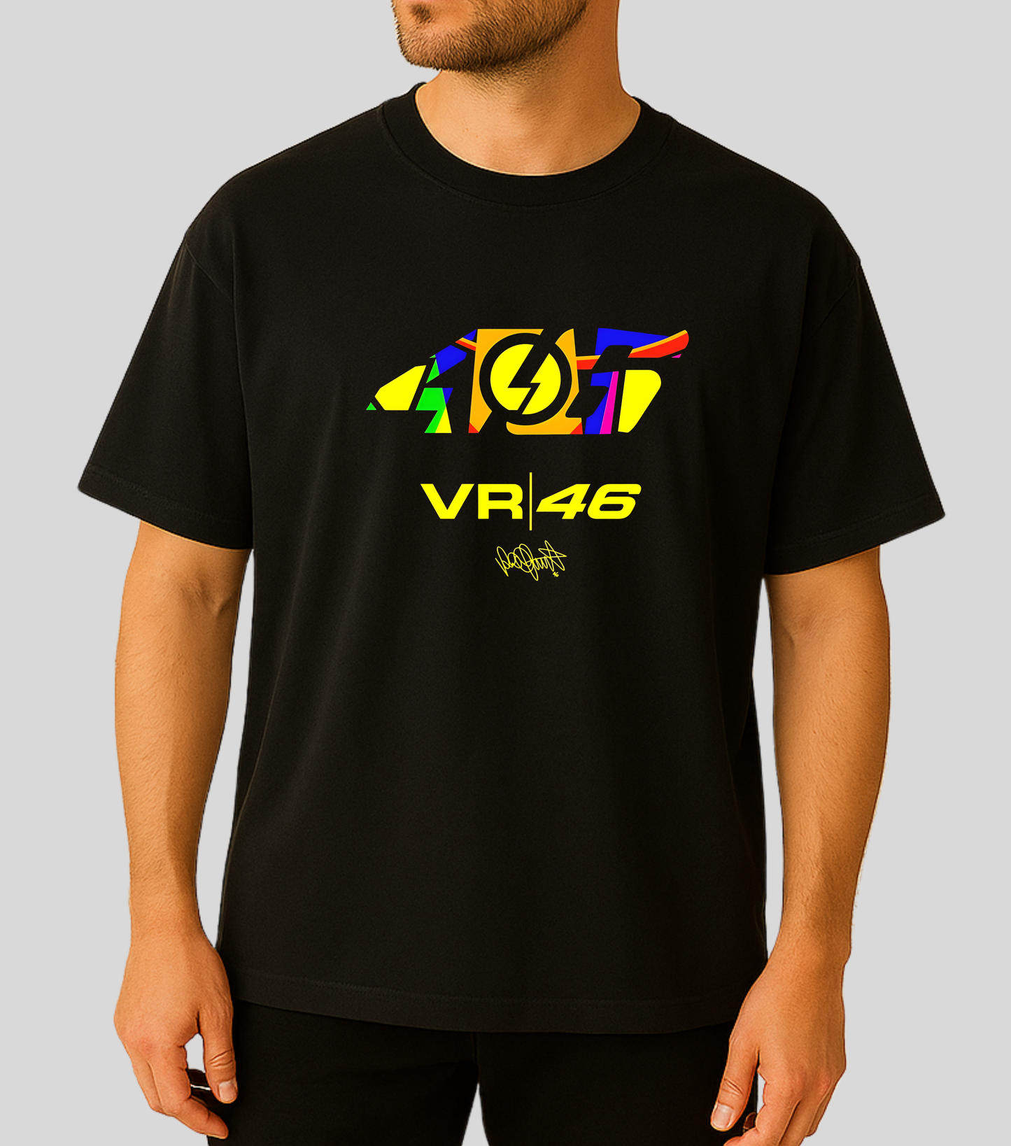 MotoGP :  Valentino Rossi 46 art VR46 | 100% Cotton | Unisex