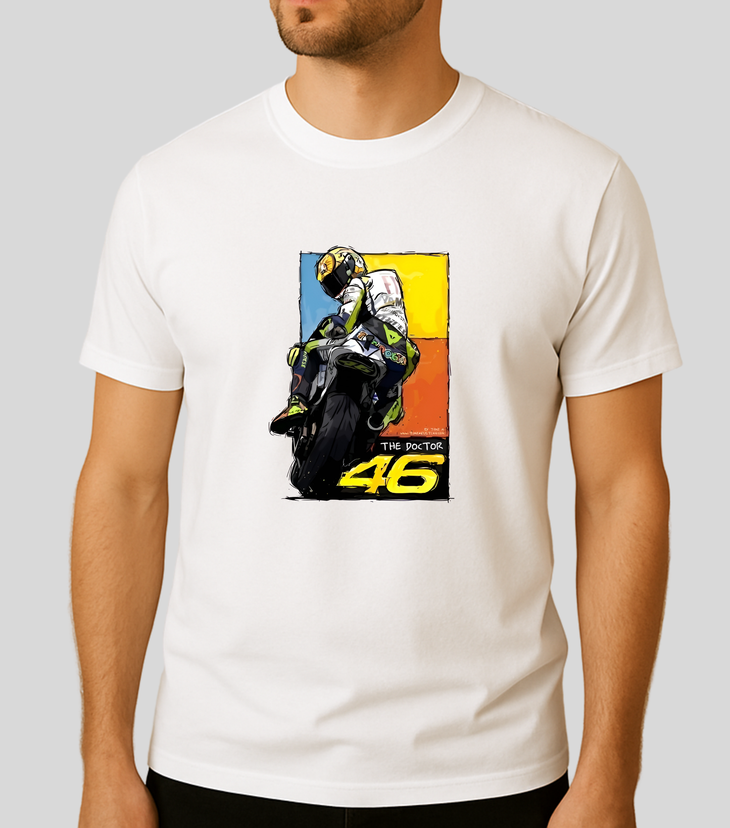 MotoGP : Valentino Rossi Iconic Graphics | 100% Cotton | Unisex