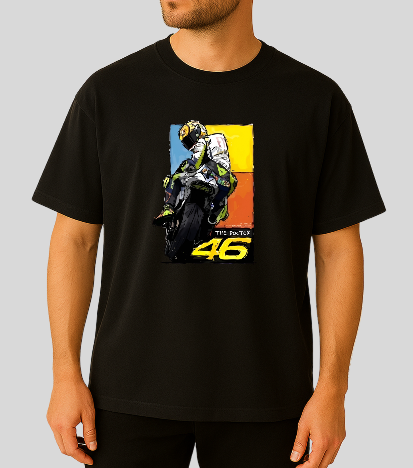 MotoGP : Valentino Rossi Iconic Graphics | 100% Cotton | Unisex
